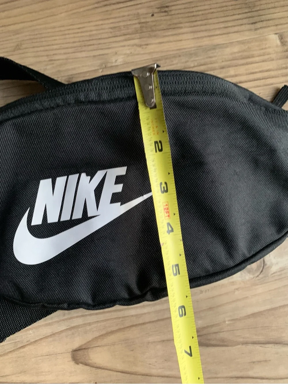 Nike Heritage Small Waistbag Unisex Sports Bag Travel Black DB0488-010